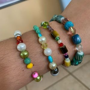 beautiful handmade bead bracelets
